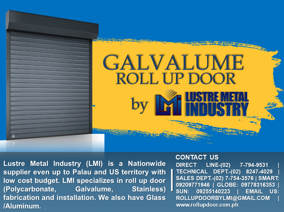 Galvalume Roll Up Door